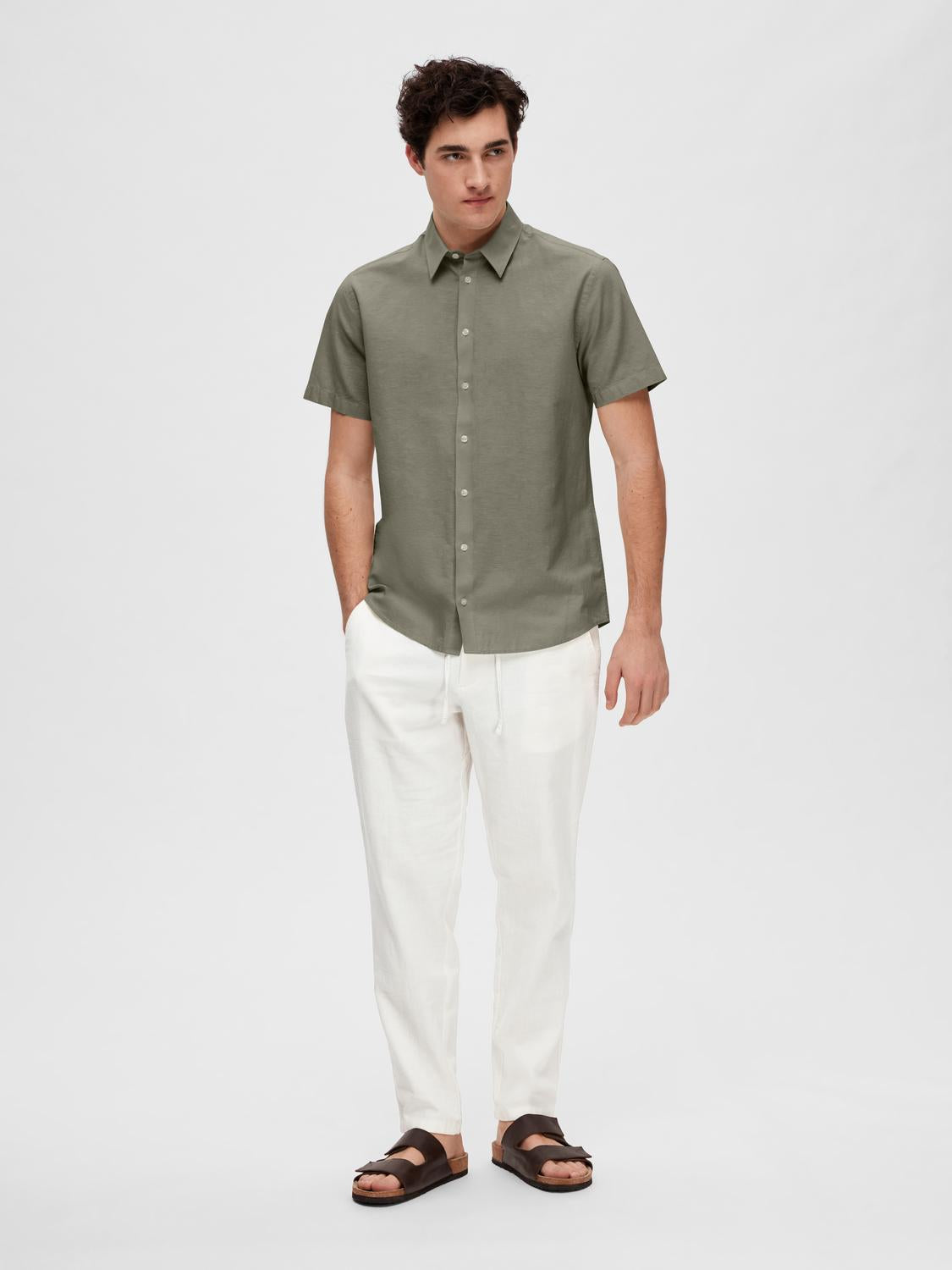 SLHREGSUN Shirt - Vetiver